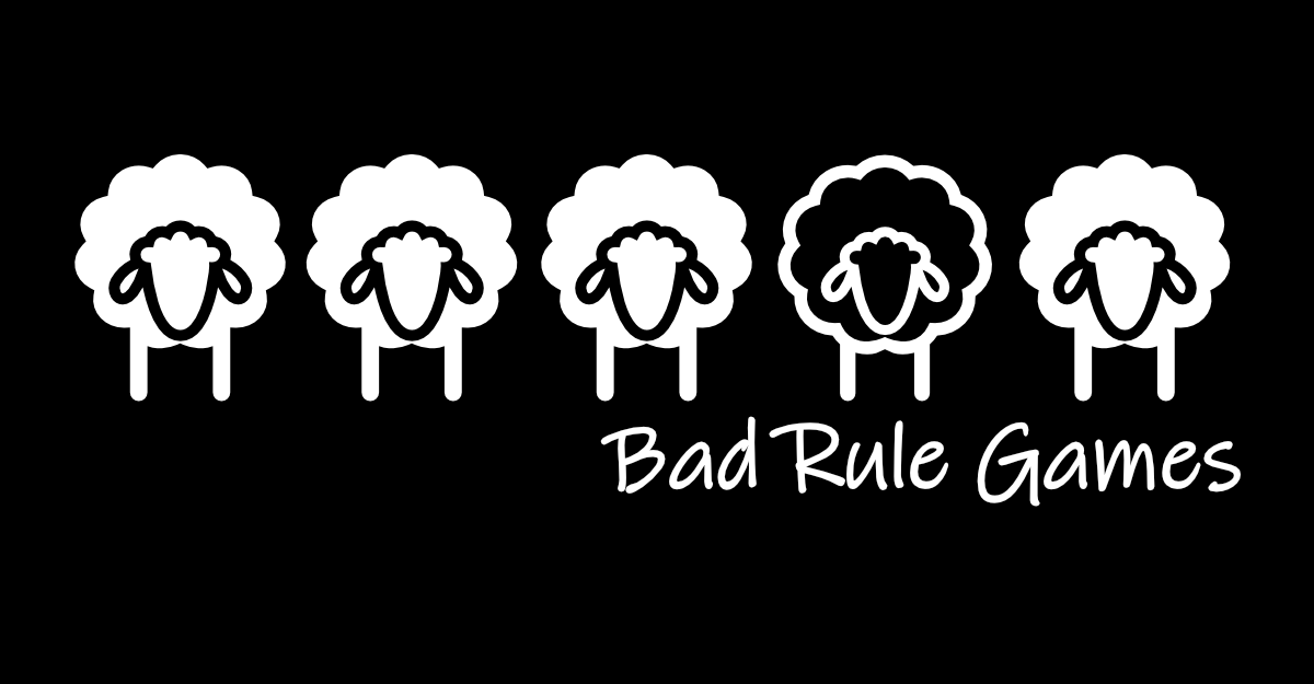 Unique board and card games developed by Bad Rule Games