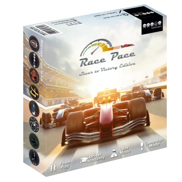 Race Pace - Steer to Victory board game