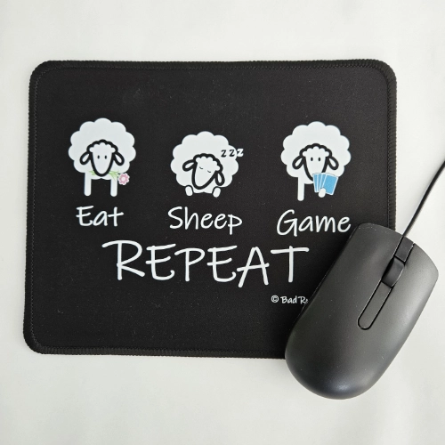 mouse pad Eat Sheep Game Repeat